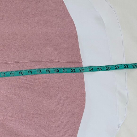 NWT Ted Baker Women's Popilia Mock Neck Knit Pink/White Sweater,TB 5, Disclaimer - Picture 11 of 13